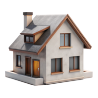 magnificent artistic Minimalist House Design Back View Transparent Background genuine png