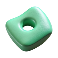 magnificent artistic Mint Green Synthetic Biosensor Cutout Element original png