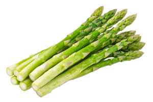 Fresh green asparagus for healthy cooking and dishes png