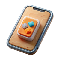magnificent abstract Mobile Phone Icon Transparent Background Touchscreen detailed png