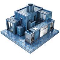magnificent abstract Modern Architecture Blueprint Isolated Element high quality png