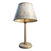 elegant abstract Modern Floor Lamp with Black Base Isolated high quality png