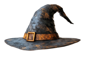 Create a magical atmosphere with this witch hat design png