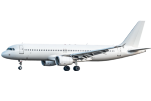 Airplane on transparent background ready for custom design png