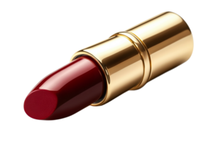 Luxurious red lipstick on transparent background png