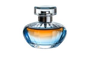Elegant perfume bottle with a stylish design png