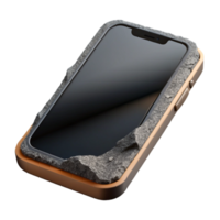 magnificent creative Modern Smartphone Cutout with Black Screen original png