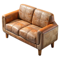 extraordinary rustic Modern Sofa Cutout with Gray Upholstery png