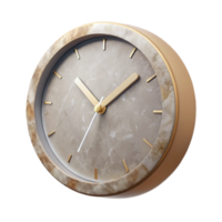 wonderful artistic Modern Wall Clock Minimalist Style Transparent Background high quality png