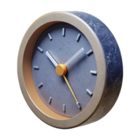 wonderful rustic Modern Wall Clock Side View Cutout high resolution png