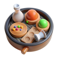 wonderful creative Molecular Gastronomy Kit Top View Cutout original png