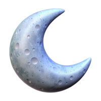 extraordinary abstract Moon Icon Transparent Background Crescent original png