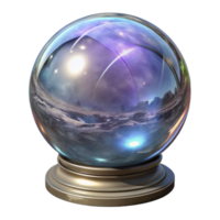 wonderful rustic Multiple Reflections in Crystal Ball Cutout genuine png