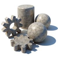 serene creative Multiple Shadows of Same Object Cutout original png