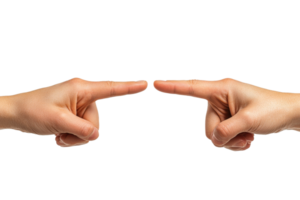 Hands reaching towards each other with intent and connection png