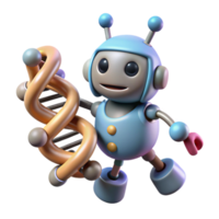 dramatic creative Nanobot Assembling Dna Strand Isolated Element high quality png