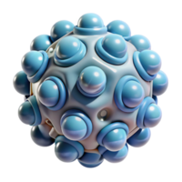 impressive abstract Nanobot Cluster with Microscopic Detail Transparent Background genuine png