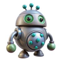 stunning abstract Nanobot Removing Toxins Isolated detailed png