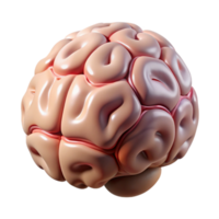 elegant contemporary Nanotech Brain Scan Front View Cutout Element original png