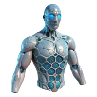 serene minimalist Nanotech Powered Artificial Skin Transparent authentic png