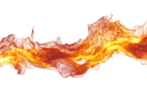 Flames flowing in a dynamic, transparent pattern png