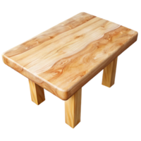 magnificent rustic Natural Light Wood Table Top Transparent Background professional png