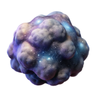 magnificent modern Nebula Background Isolated with Cosmic Dust exclusive png