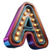 wonderful rustic Neon Sign Isolated with Retro Font high resolution png