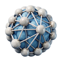 stunning classic Neural Network Connections Web Design Transparent Background original png