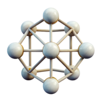 magnificent modern Neural Network Structure Simple Design Transparent Background png