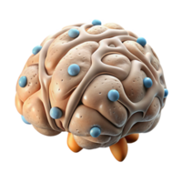 wonderful abstract Neurogenesis Illustration Isolated Transparent Background high quality png