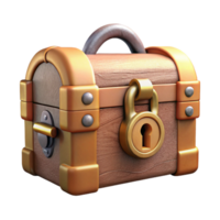 dramatic rustic Old Fashioned Trunk Lock and Key Cutout high resolution png