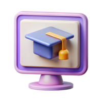 serene abstract Online Learning Icon Set White Background Isolated original png