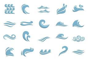 Decorative Wave Element vector