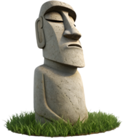 Moai statues hold historical and cultural significance in Easter Island. . png