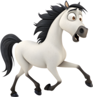 Power and grace captured in Andalusian horse dynamic animated form. . png