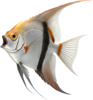 Bright and Beautiful Angelfish Clipart for Aquatic Enthusiasts. . png