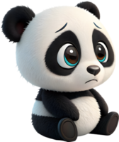 Tiny and Adorable Baby Panda with Soft Fur. . png