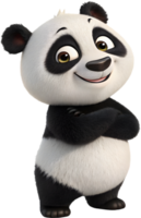 Fluffy and Happy Baby Panda Looking So Lovely. . png