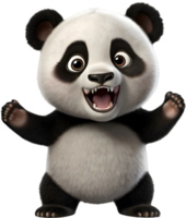 Chubby Panda Cub with a Soft and Gentle Face. . png
