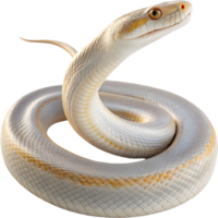 Large boa snake with stunning patterns, non-venomous constrictor illustration. . png