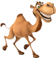 Amusing camel illustration for playful digital content. . png