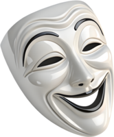 Creative theater masks for comedy and expressive face designs. . png
