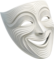 Joyful and expressive theatrical masks for funny performances. . png