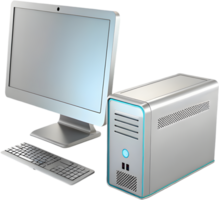 Icon representing computing gadgets and internet technology in designs. . png