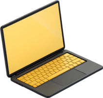 Icon representing computing devices and digital innovation for websites. . png