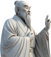 Wise Philosopher Confucius Teaching Legacy. . png