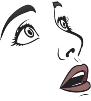 Minimalist Clean Art Expression with Happy Face Drawing. . png