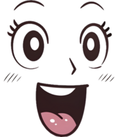 Minimalist Positive Mood Face with Soft Curved Expression. . png