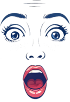 Cute and Expressive Minimalist Face with Happy Features. . png
